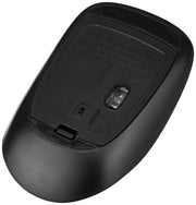 Amazon Basics 2.4GHz Wireless Mouse 1600 DPI Type - C Adapter 12 M Of Battery Life Ambidextrous Design-Black (Open Box)
