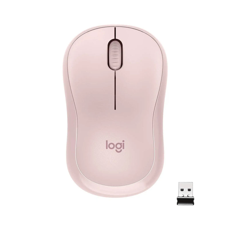 Logitech M221 2.4GHz Wireless Silent Optical Mouse With USB Mini Receiver-Rose(Open Box)