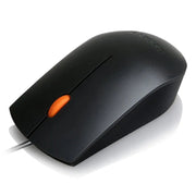 Lenovo 300 Wired USB Mouse 1600Dpi-Black(Open Box)