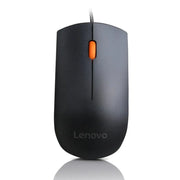 Lenovo 300 Wired USB Mouse 1600Dpi-Black(Open Box)