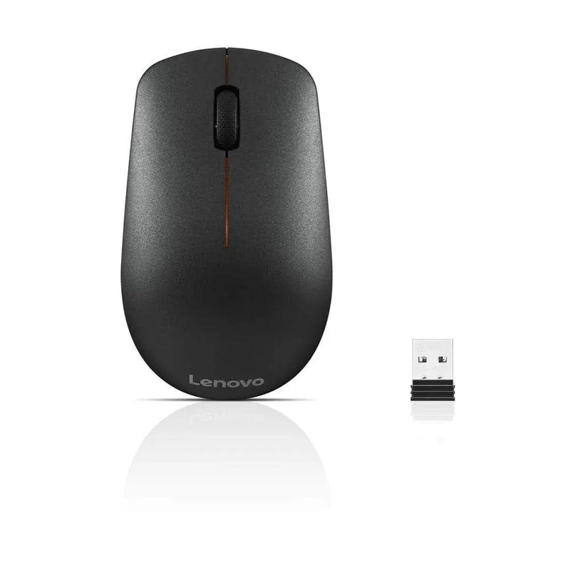 Lenovo 400 2.4GHz Wireless USB Mouse 1200Dpi 1Y Of Battery Life-Black(Open Box)
