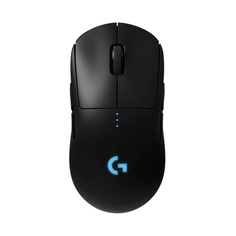 Logitech G PRO Wireless Gaming Mouse Hero 25K Sensor 25600 DPI RGB Powerplay Compatible For Esports PC Mac-Black(Open Box)