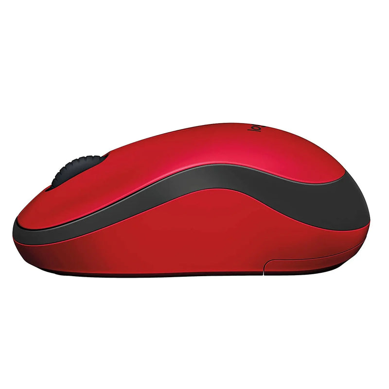 Logitech M221 2.4GHz Wireless Silent Optical Mouse With USB Mini Receiver-Red(Open Box)