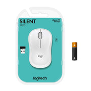 Logitech M221 2.4GHz Wireless Silent Optical Mouse With USB Mini Receiver-White(Open Box)