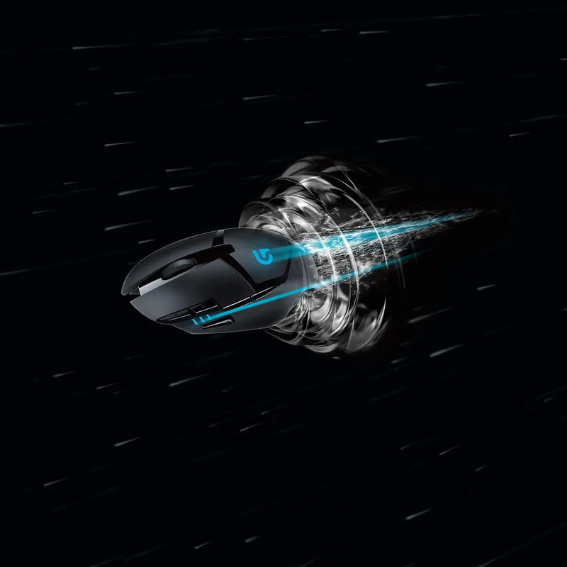 Logitech G402 Hyperion Fury USB Wired Gaming Optical Mouse 4000DPI For PC/Mac-Black(Open Box)