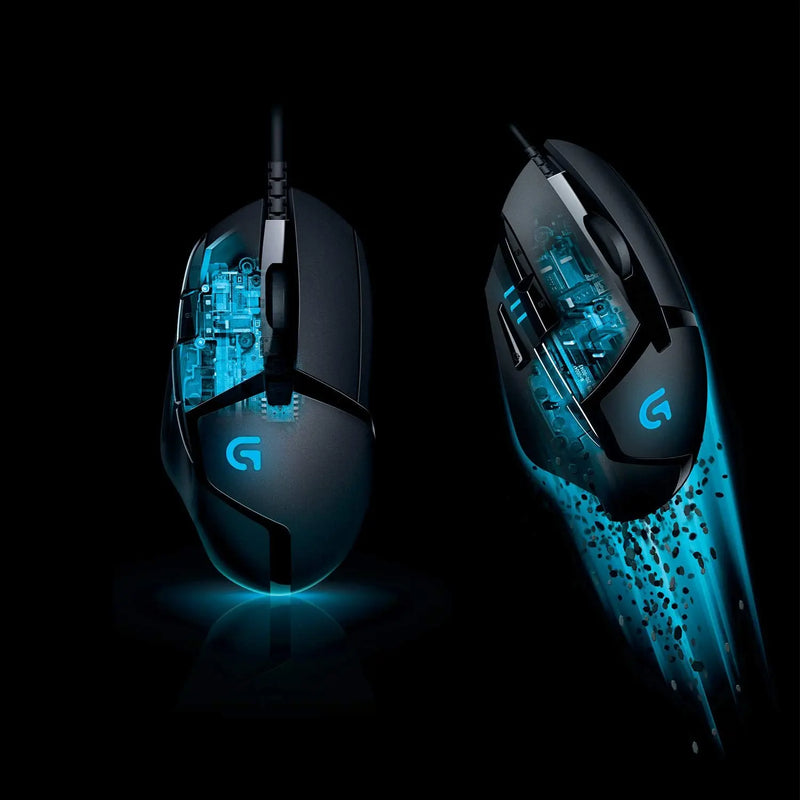 Logitech G402 Hyperion Fury USB Wired Gaming Optical Mouse 4000DPI For PC/Mac-Black(Open Box)