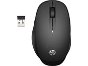 HP 300 Dual Mode Bluetooth Or 2.4GHz Wireless Mouse-Black(Open Box)