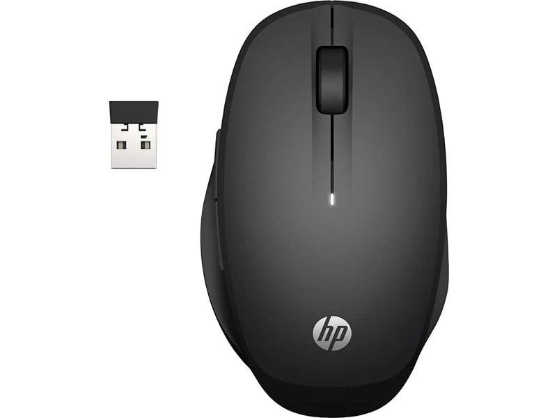 HP 300 Dual Mode Bluetooth Or 2.4GHz Wireless Mouse-Black(Open Box)