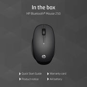 HP 250 Bluetooth 4.2 Mouse 3600DPI 15M Of Battery Life 3Y Warranty-Black(Open Box)