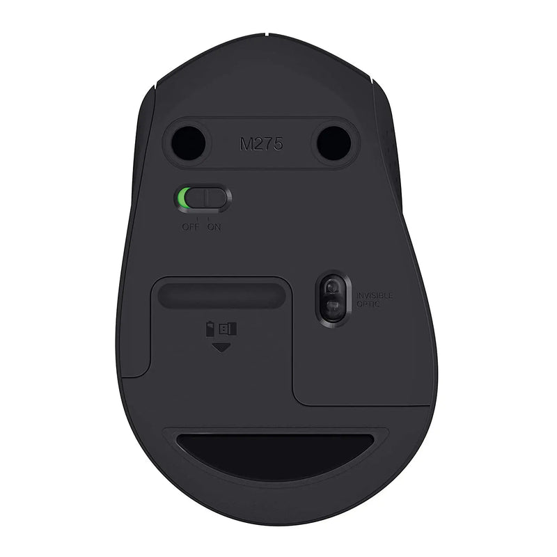 Logitech M275 Wireless USB Mouse-Black(Open Box)