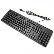Dell Kb216 Wired Multimedia USB Keyboard With Super Quite Plunger Keys Spill-Resistant-Black(Open Box)