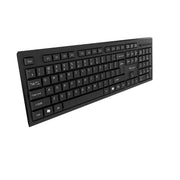 Quantum QHM7406 Full-Sized USB Wired Keyboard With (₹) Rupee Symbol, Hotkeys-Black(Open Box)