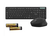 Quantum QHM9350 2.4GHz Wireless Keyboard With Mouse Combo-Black(Open Box)