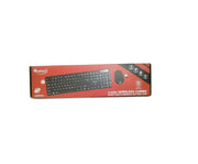 Quantum QHM9350 2.4GHz Wireless Keyboard With Mouse Combo-Black(Open Box)