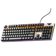 Quantum QHM9850 Rapid Strike Mechanical Wired Gaming Keyboard-Black(Open Box)