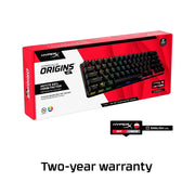 HyperX Alloy Origins 65 4P5D6AA-ABA Mechanical Gaming Keyboard Red Switch-Black(Open Box)