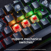 HyperX Alloy Origins 65 4P5D6AA-ABA Mechanical Gaming Keyboard Red Switch-Black(Open Box)
