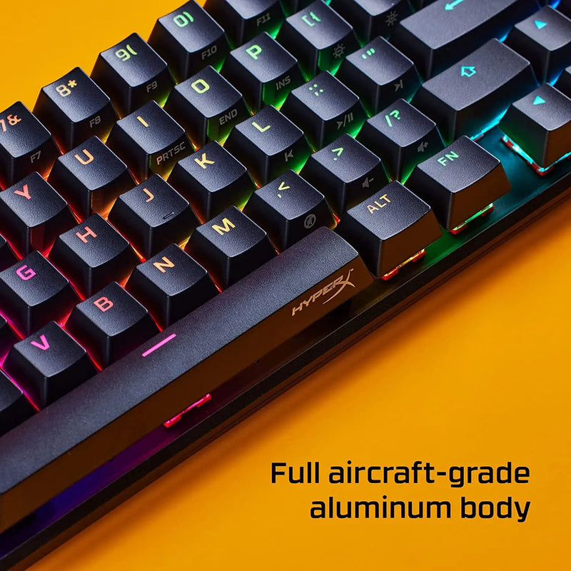 HyperX Alloy Origins 65 4P5D6AA-ABA Mechanical Gaming Keyboard Red Switch-Black(Open Box)