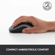 Logitech MK270R Wireless USB Keyboard & Mouse Combo-Black(Open Box)