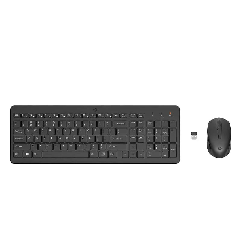 HP 330 2.4GHz Wireless Keyboard & Mouse Set 1600DPI-Black(Open Box)