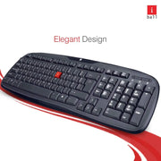 iBall Winner V2.0 Wired USB Desktop Keyboard - Black(Open Box)