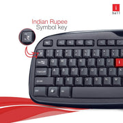 iBall Winner V2.0 Wired USB Desktop Keyboard - Black(Open Box)