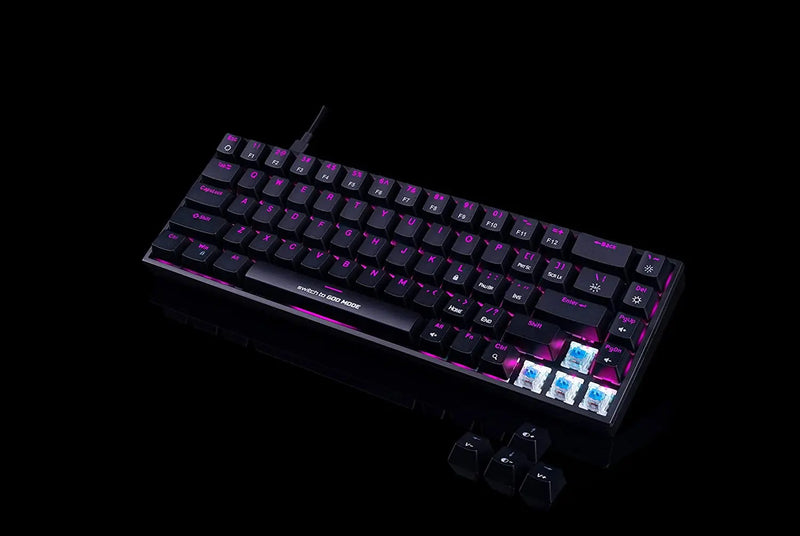 Cosmic Byte CB-GK-23 Artemis 68Key RGB Wired Gaming Mechanical Keyboard With Outemu Blue Switches (Open Box)