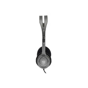 Logitech H110 Wired On Ear Headphones With Mic Stereo With Noise-Cancelling 3.5-Mm Dual Audio Jack(Open Box)