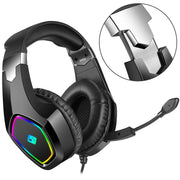 Cosmic Byte ERSA Gaming Headphone With RGB LED & Microphone-Interstellar Black(Open Box)