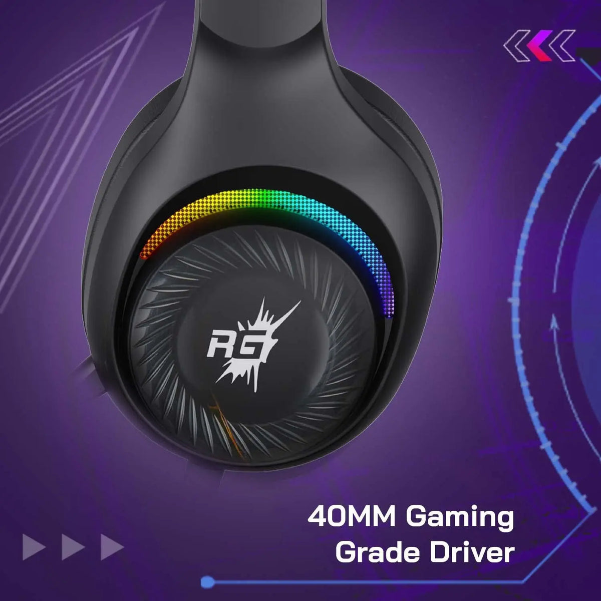 Redgear Cosmo Spectre Wired Over Ear Gaming Headset With Mic (Open Box ...
