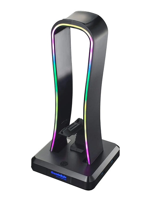 Cosmic Byte Vulcan RGB Headphone Stand With Mouse Bungee & 4 Port USB 2.0 HUB (Open Box)