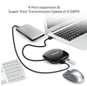 Honeywell HC000010 Momentum 4-1 USB 3.0 Hub 1.2M Cable 5GBPS (Open Box)