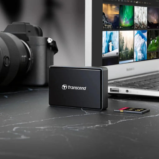 Transcend ‎ TS-RDF9K2 UHS-II USB 3.1 Gen 1Multi Card Reader USB Type-A(Open Box)