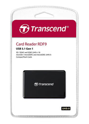 Transcend ‎ TS-RDF9K2 UHS-II USB 3.1 Gen 1Multi Card Reader USB Type-A(Open Box)