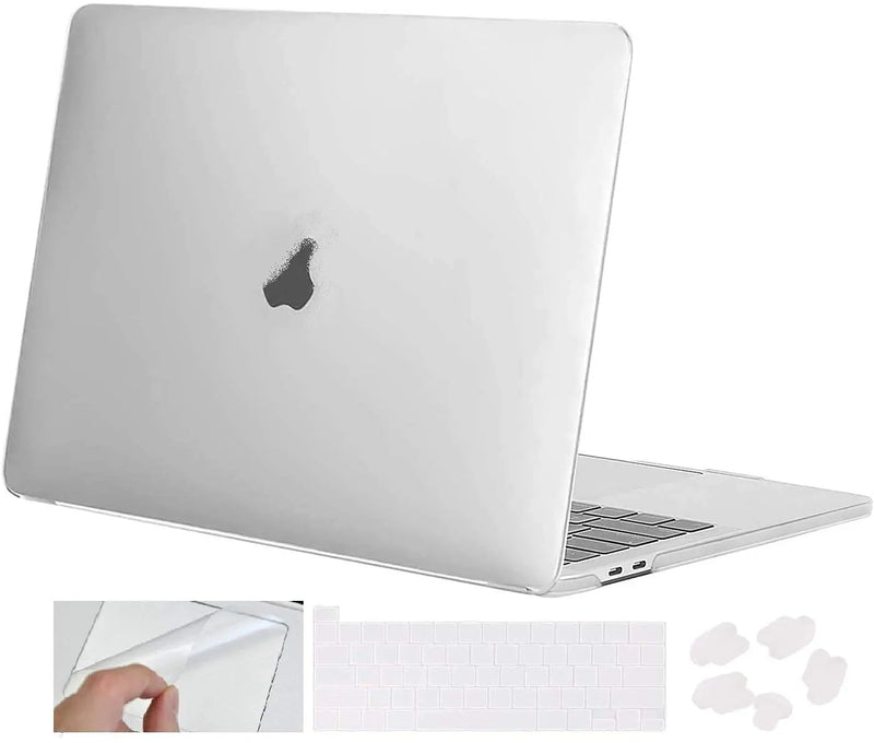 MOCA Hard Shell Case Cover For MacBook Pro 13 Inch- Clear(Open Box)