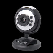 Quantum QHM495LM 25MP USB PC Web Camera With Night Vision & In-Built Mic(Open Box)