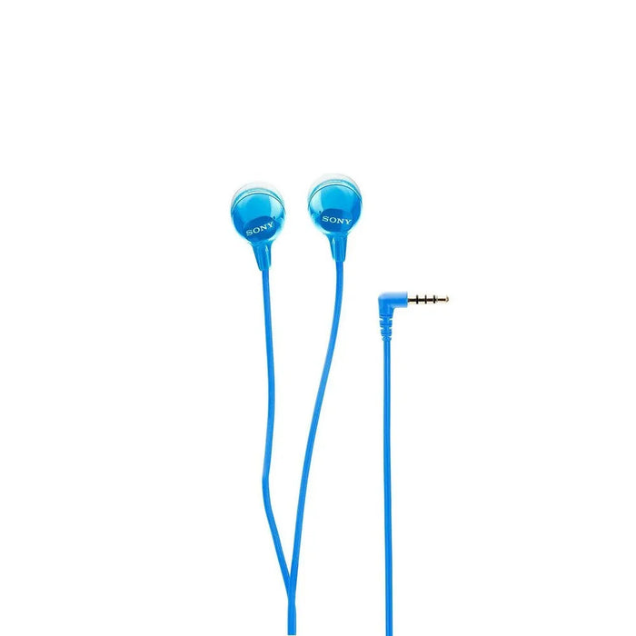 Sony MDR-EX15AP In-Ear Stereo Headphones With Mic (Blue)