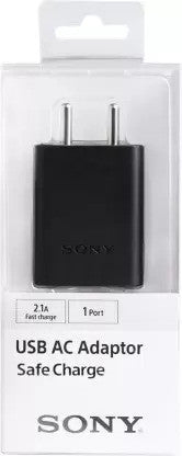 SONY CP-AD2A/BC 2.1A Mobile Fast Charger(BLACK)