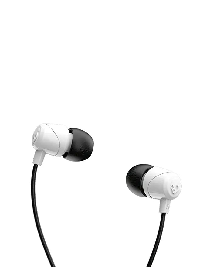 Skullcandy Jib Wired In-Earphone With Mic-S2DUYK-441 (White/Black)