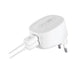 STK Dual USB Port 2.1A Travel Charger (White)