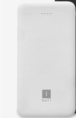 iBall Dual Output 10000mAh Power Bank (White)