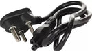 DELL JDCXX 1 Port 240V 3 Pin Power Chord for Laptops - Black