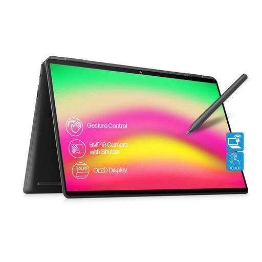 HP Spectre 16 x360(12th Gen/Core i7/(40.6 cm)/3k/400 nits/Gorilla Glass/2-In-1 Touchscreen Laptop 16-f1003TU (Nightfall black)