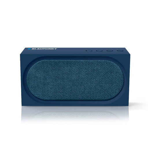 Blaupunkt Germany's BT52 10 W Portable Bluetooth Speaker with Dual Passive Radiators (Blue)