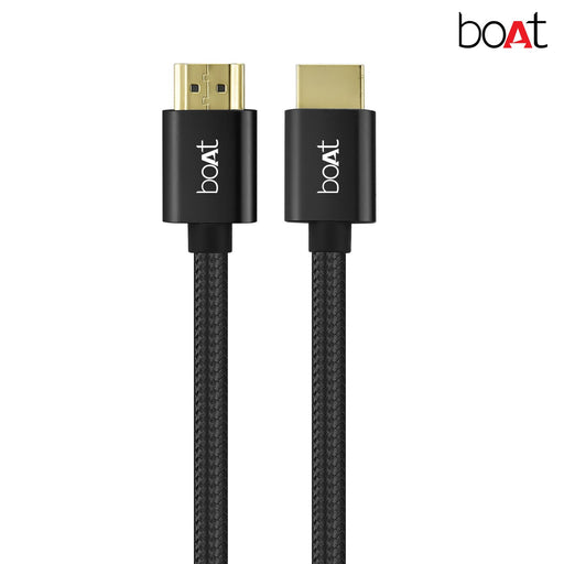 boAt para-Armour HDMI Cable - 2m (Black)