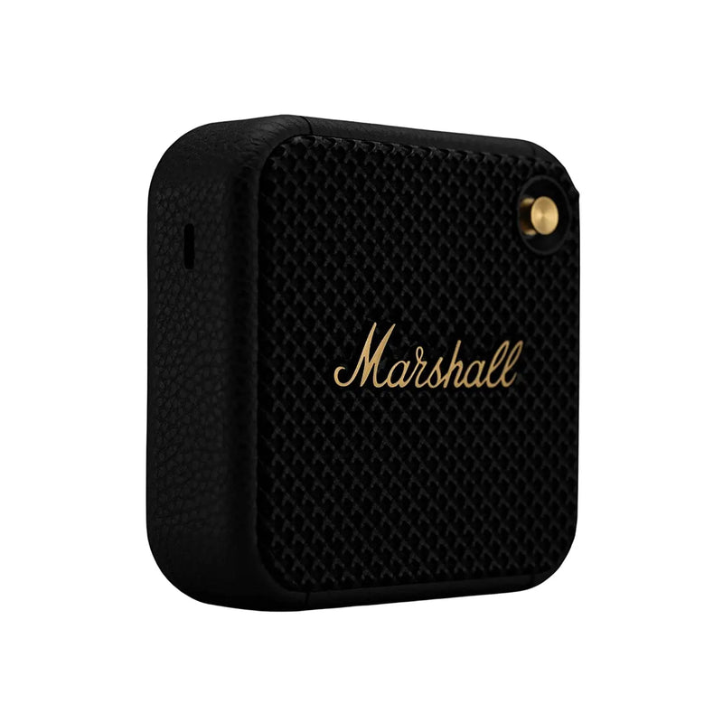 Marshall Willen Portable Bluetooth Speaker - Black & Brass
