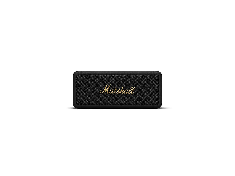 Marshall Emberton 20W Wireless Bluetooth Portable Speaker (Black & Brass)