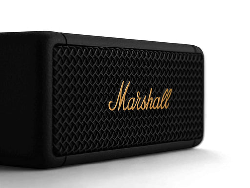 Marshall Emberton 20W Wireless Bluetooth Portable Speaker (Black & Brass)