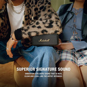 Marshall Emberton II Wireless Bluetooth Portable Speaker (Black & Brass)