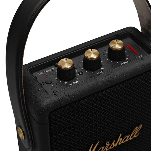 Marshall Stockwell II 20W Wireless Bluetooth Portable Speaker (Black & Brass)